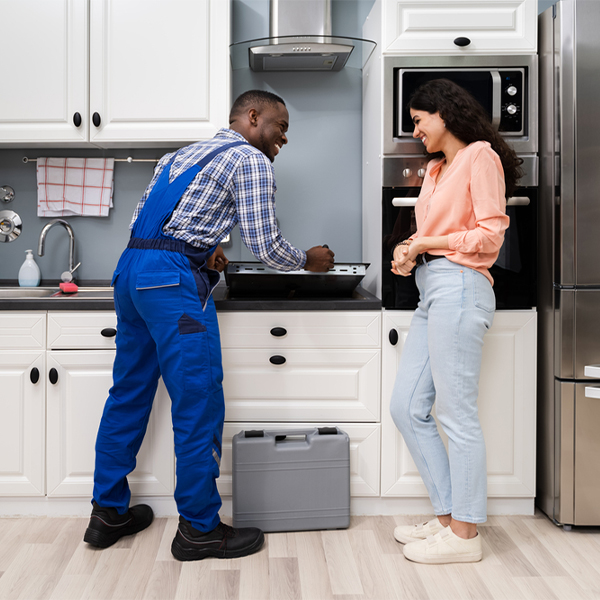 what kind of warranty do you offer on your cooktop repair services in Solebury